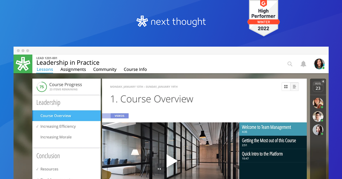 NextThought Learning Platform