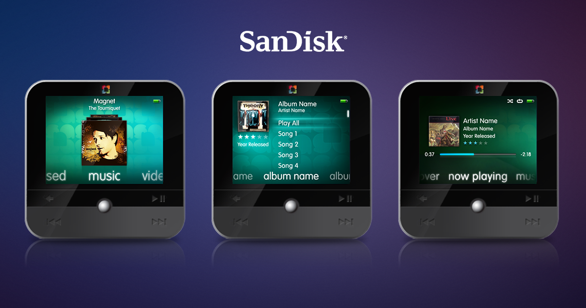 SanDisk Sansa MP3 Players